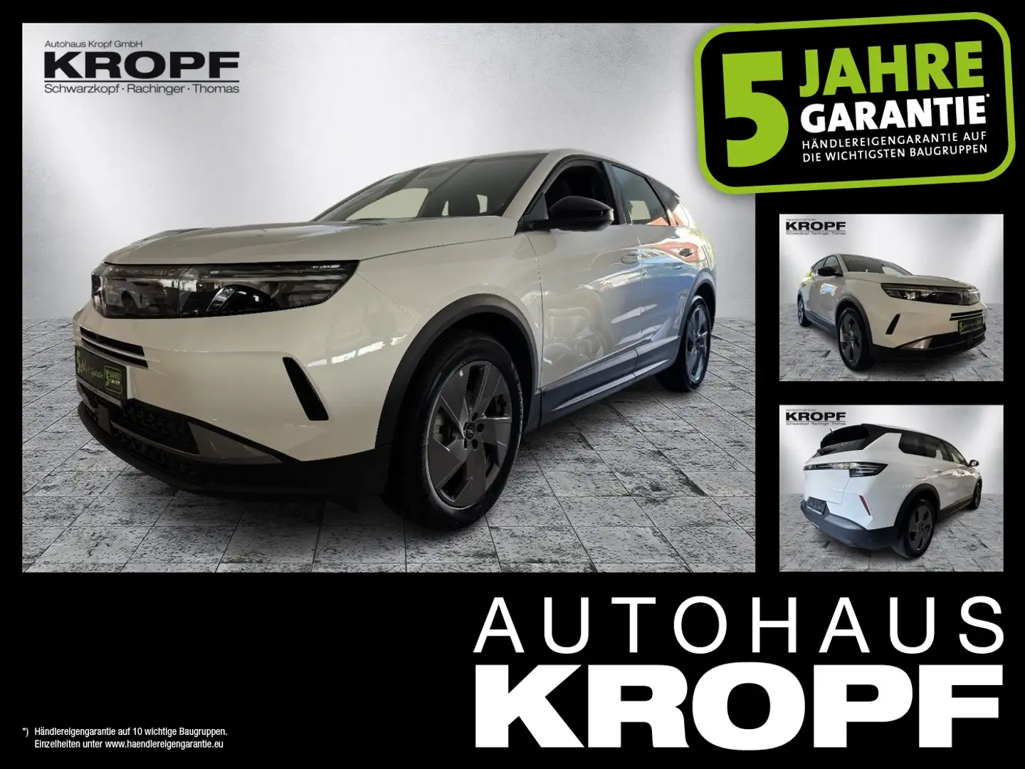 Opel Grandland 1.2 Parkpilot,Winterpaket,DAB,USB Weiß - 1