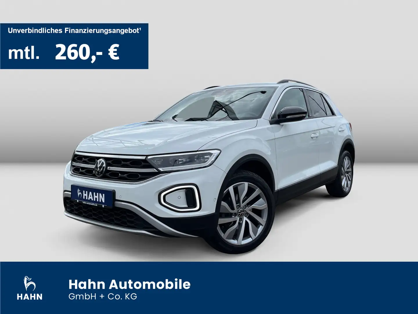Volkswagen T-Roc 1.5TSI DSG Move ACC AHK Cam Matrix Navi Weiß - 1