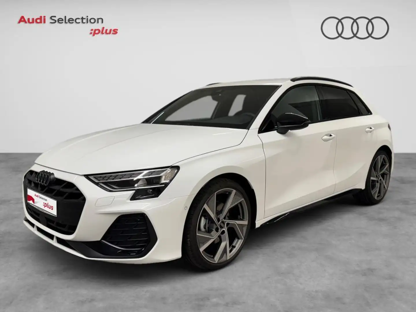 Audi A3 Sportback 35 TDI Black line edition S tronic Blanc - 1