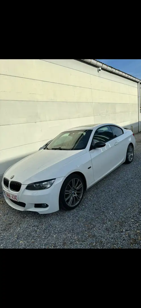 BMW 320 320d Coupe Blanc - 1