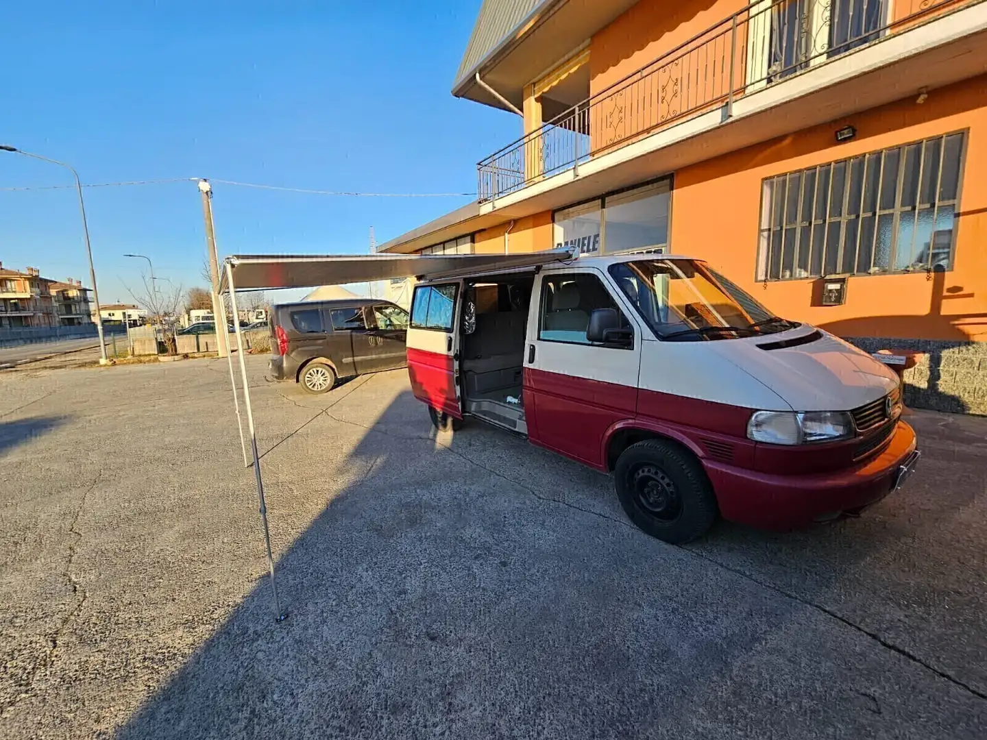 Volkswagen T4 Caravelle vw carevelle promiscuo semicamperizzato 9 posti 2 Blanc - 1