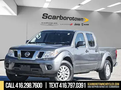 Silver 2019 Nissan Frontier Pickup Truck Four-Wheel Drive 5-Speed Automatic