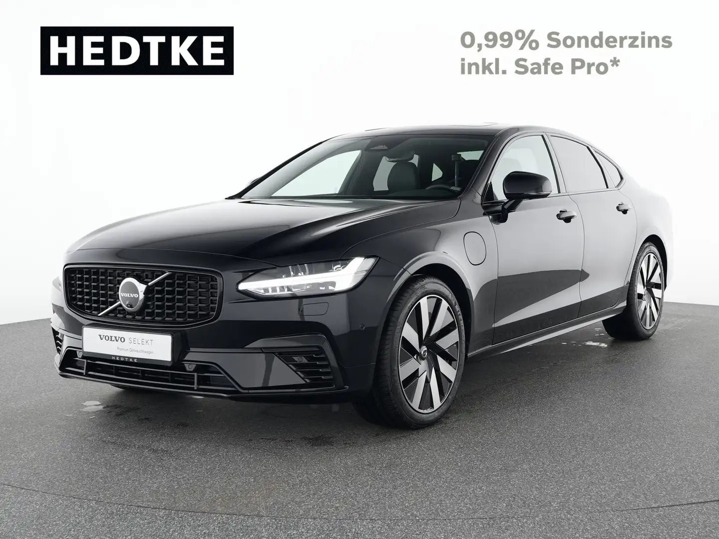 Volvo S90 T8 Recharge AWD Ultimate Dark 19"+360°-KAMER Nero - 1