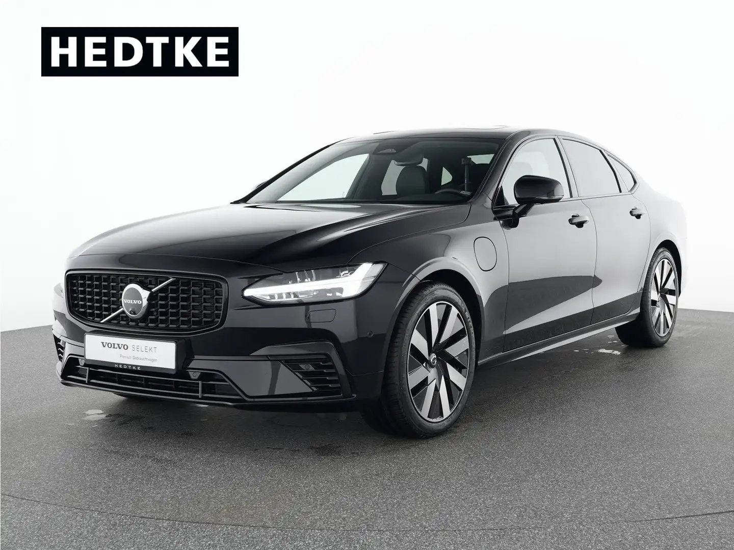 Volvo S90 T8 Recharge AWD Ultimate Dark 19"+360°-KAMER Noir - 1