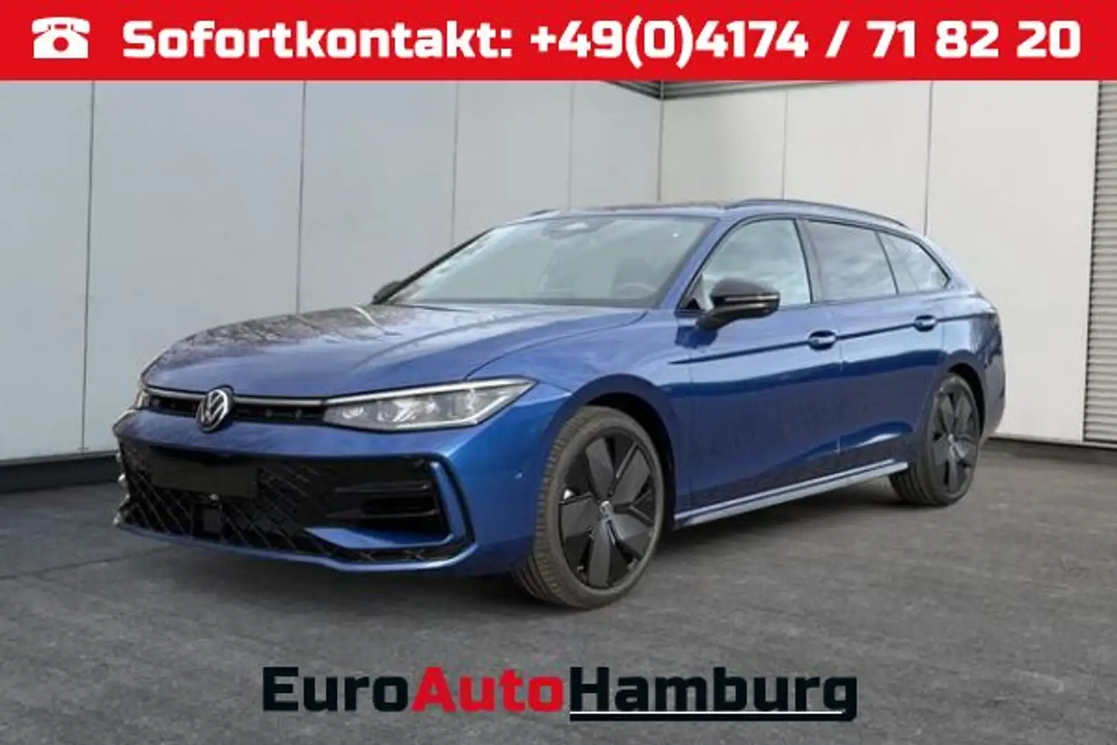 Volkswagen Passat Variant R-Line 4WD+BLACK+PANO+AHK+DCC+... Kék - 1