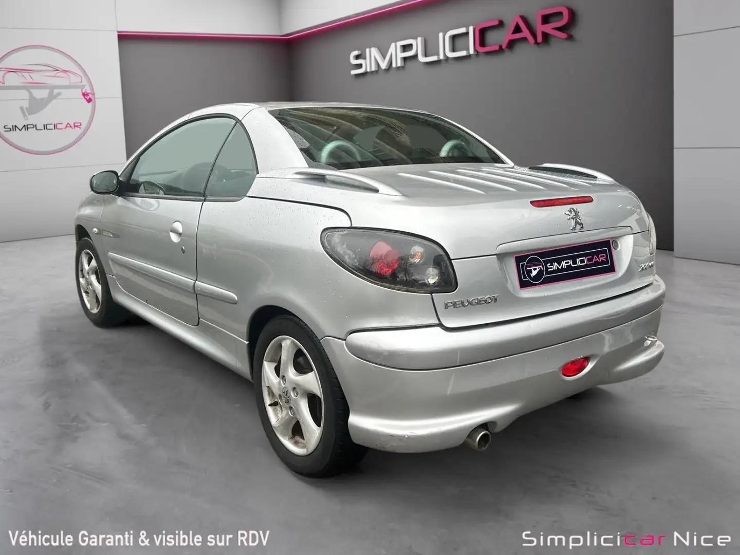 Peugeot 206 206 CC 1.6i 16V Quiksilver Gris - 2