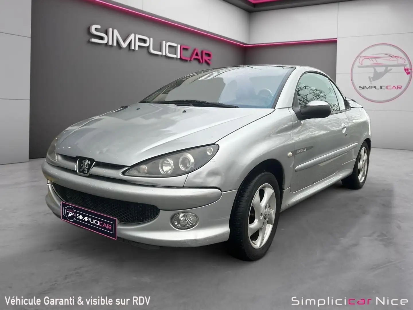 Peugeot 206 206 CC 1.6i 16V Quiksilver Gris - 1