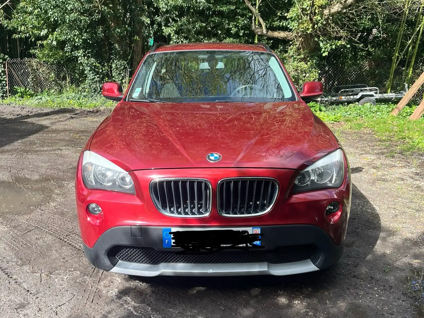 BMW X1 X1 sDrive 18i 150 ch Première Rouge - 1