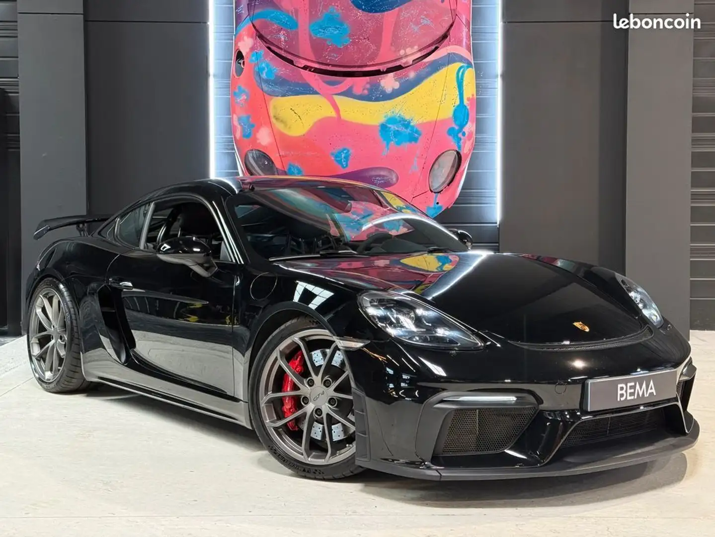 Porsche 718 CAYMAN GT4 420cv 4.0 FLAT-6 BVM | Malus Payé Suivi Exclusif Chrono PDLS + Pack Clubsport Schwarz - 1