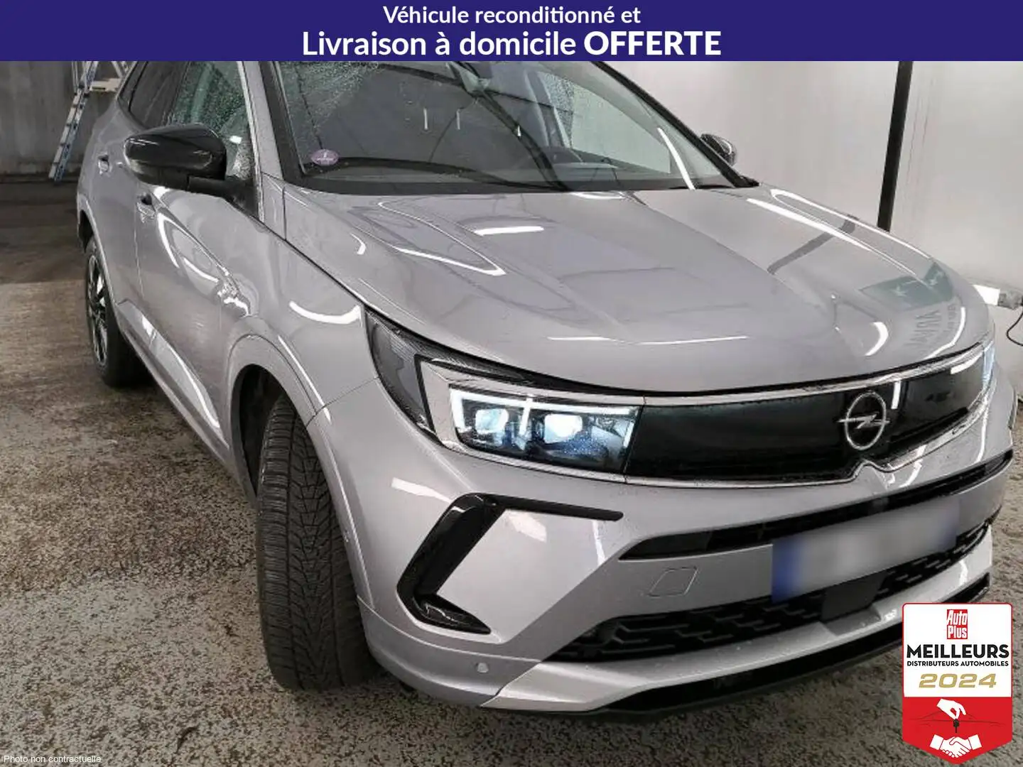 Opel Grandland 1.2 Turbo 130 Elegance Business +Pack Advanced City Gris - 2