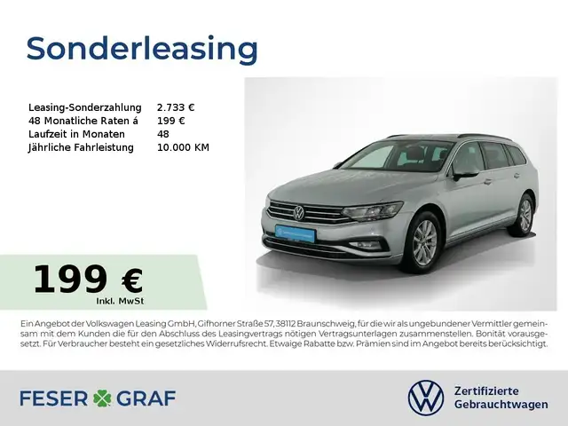 Volkswagen Passat Variant Business 2.0TDI DSG AHK LED NAVI