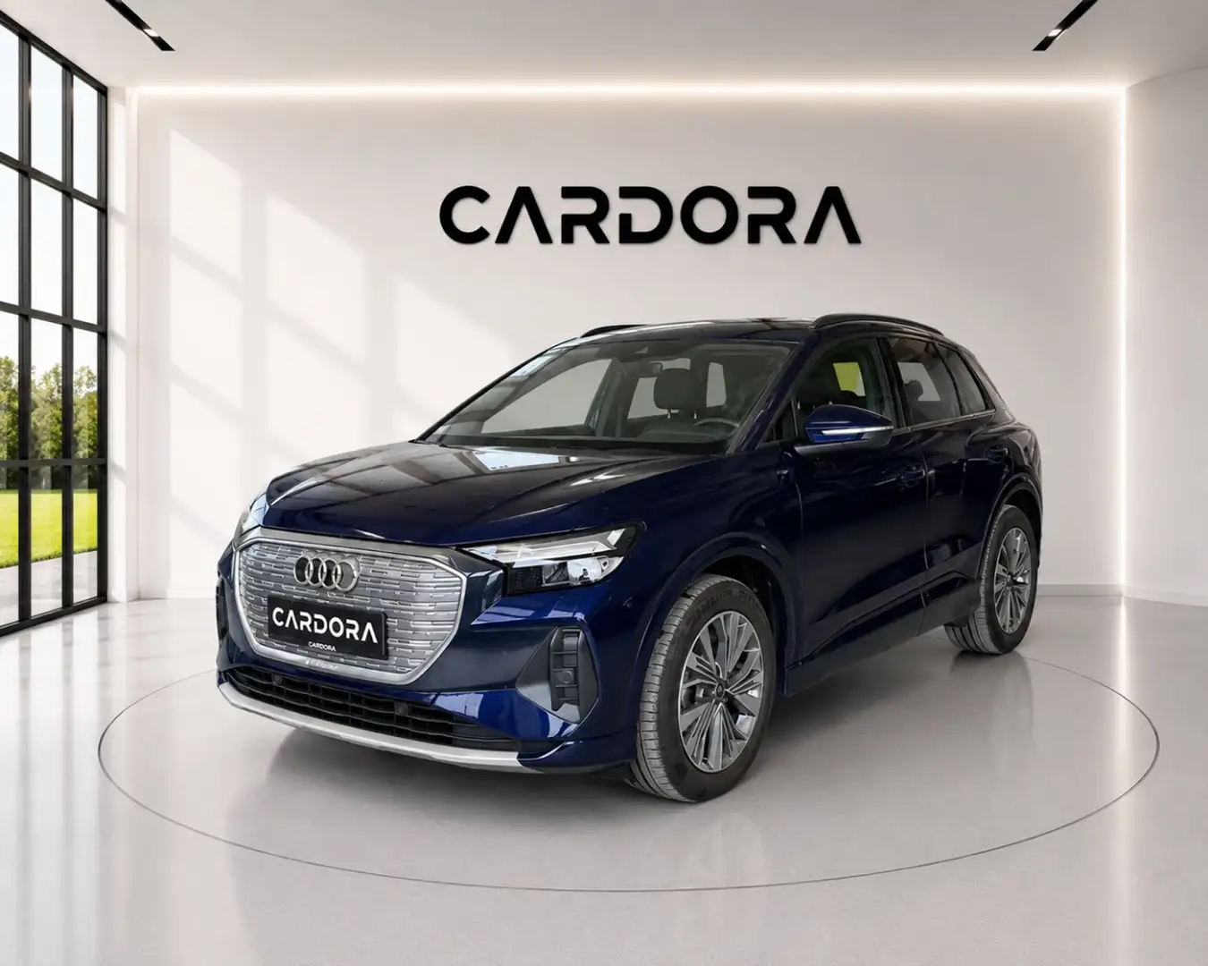 Audi Q4 e-tron Q4 50 e-tron quattro Wärmepumpe LED*TEMP*SHZ*TEMP Blau - 1