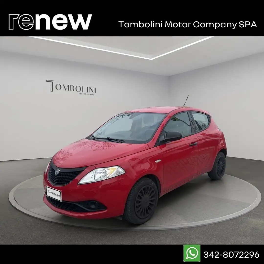 Lancia Ypsilon Ypsilon 1.2 Silver 69cv - METANO POST VENDITA Rosso - 1