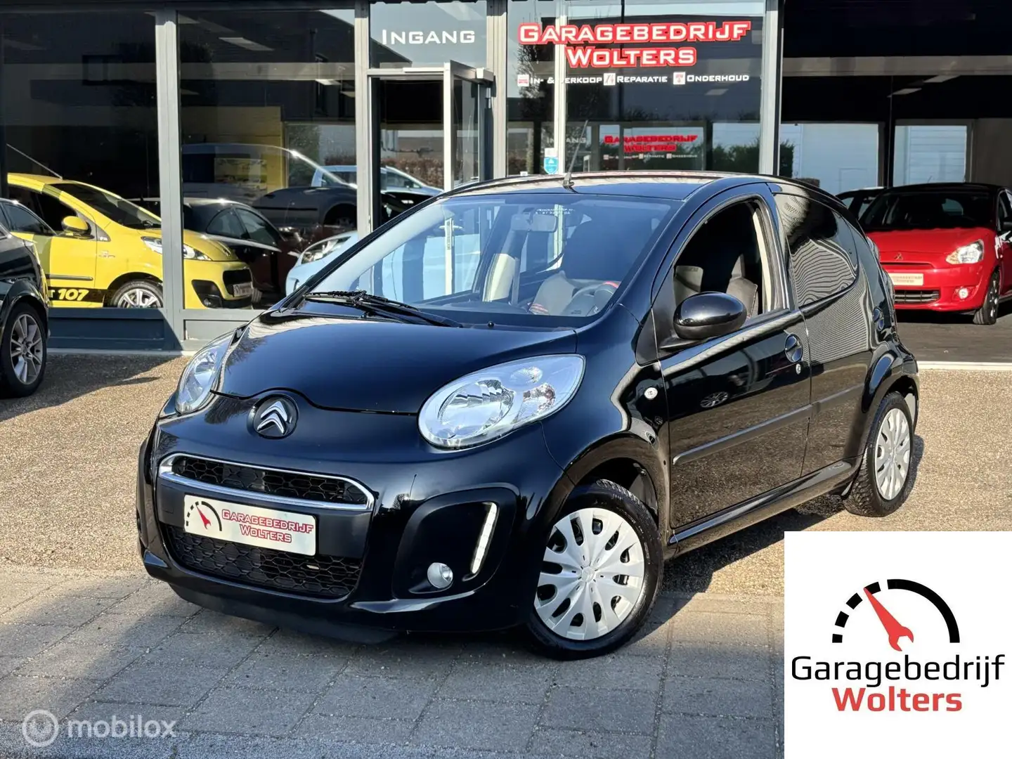 Citroen C1 1.0 Collection AIRCO LMV DONKER GLAS TREKHAAK Noir - 1