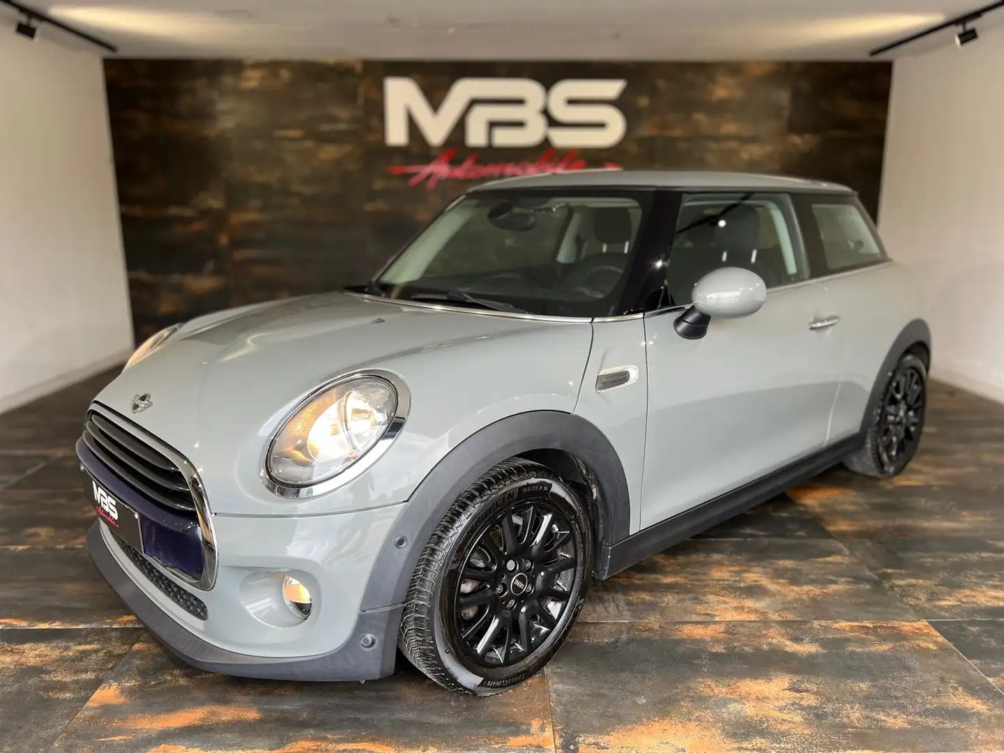 MINI Cooper 1.5i * CLIM-BIZONE * GPS * RADARS * LED AMBIANCE Gris - 1