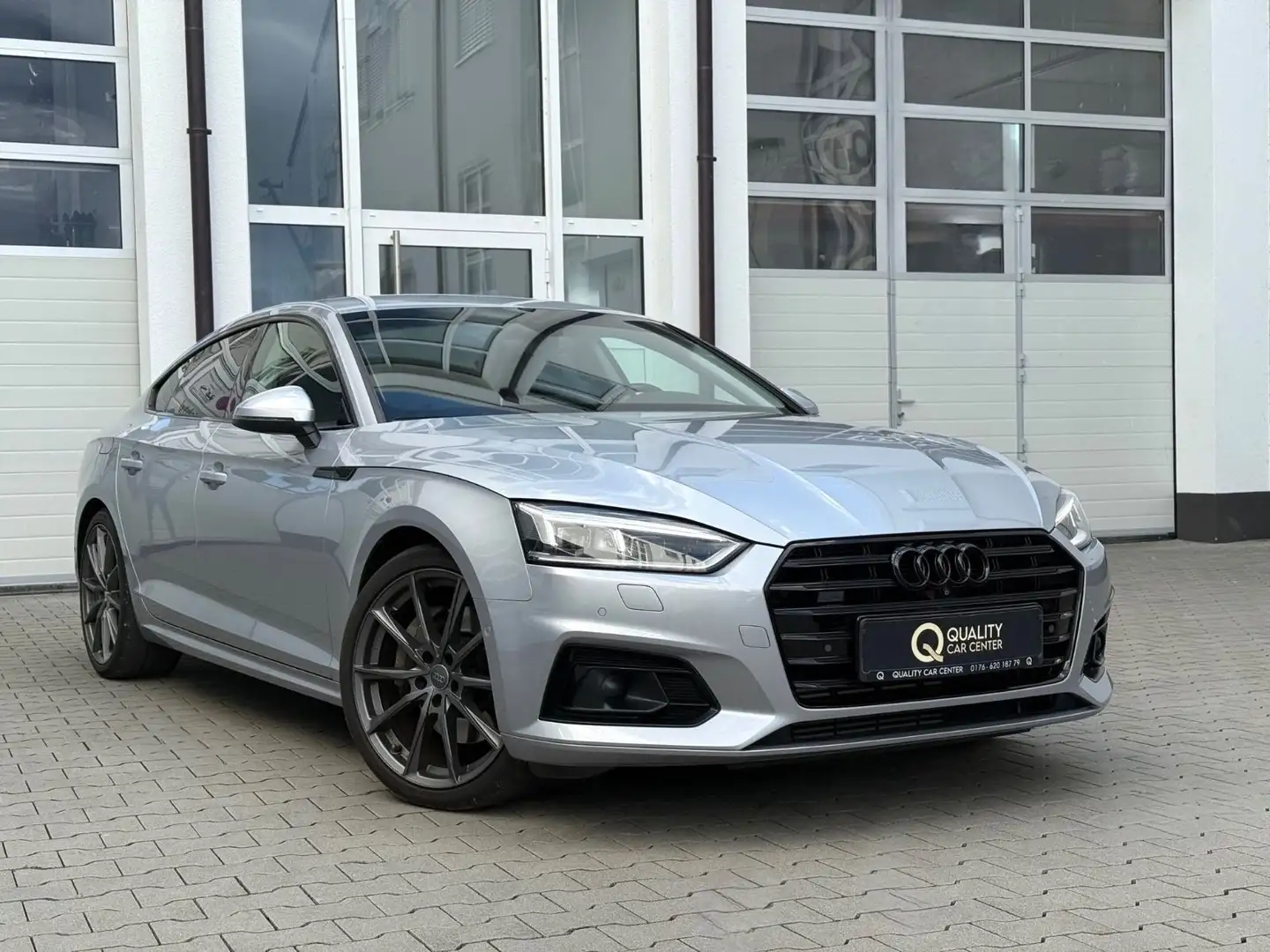 Audi A5 Sportback Quattro *Bang&Olufsen*ACC*MATRIX* Argent - 1