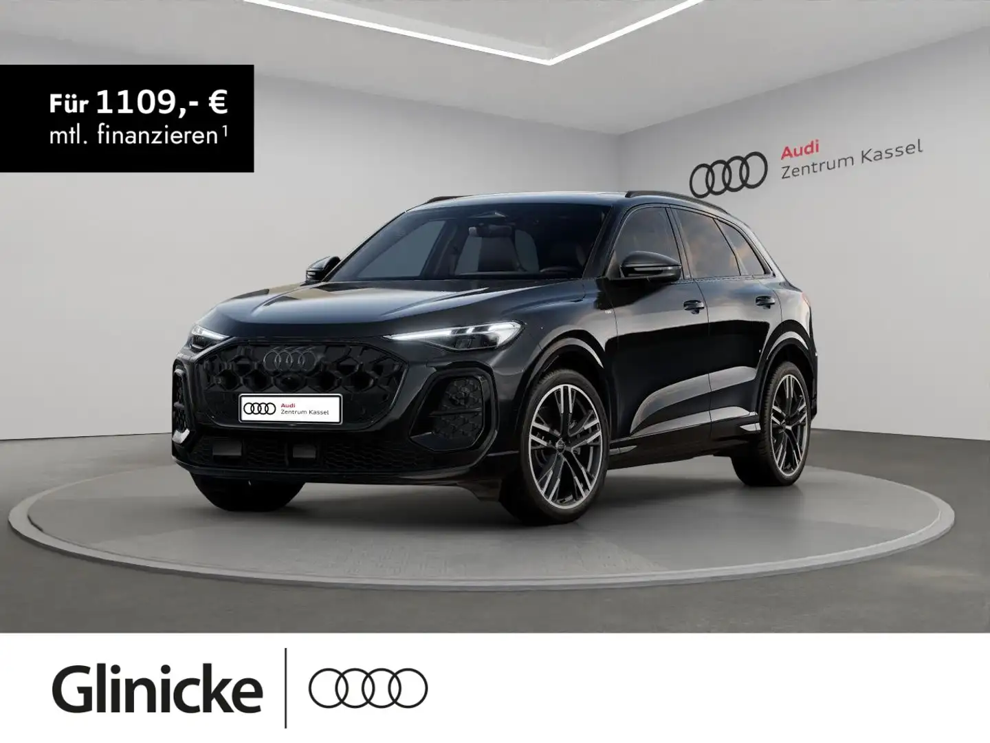 Audi Q5 SUV TDI qu. S-line Pano AHK HuD Tech B&O 360° Schwarz - 1