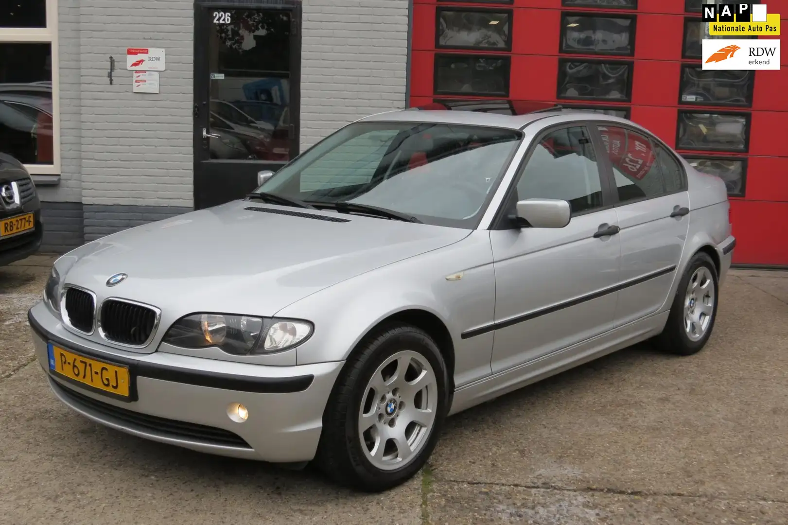 BMW 316 3-serie 316i , Leder / Open Dak, Nwe APK Grijs - 1