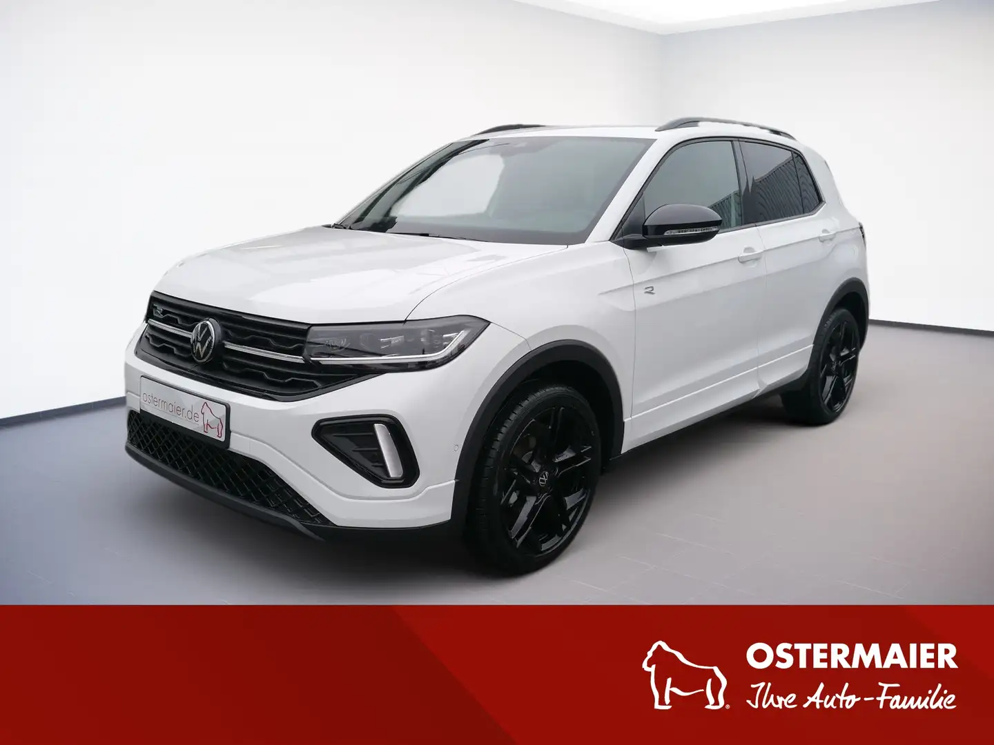 Volkswagen T-Cross R-Line 1.0 TSI DSG AHK.KAM.MATRIX.NAVI.SHZ Blanc - 1