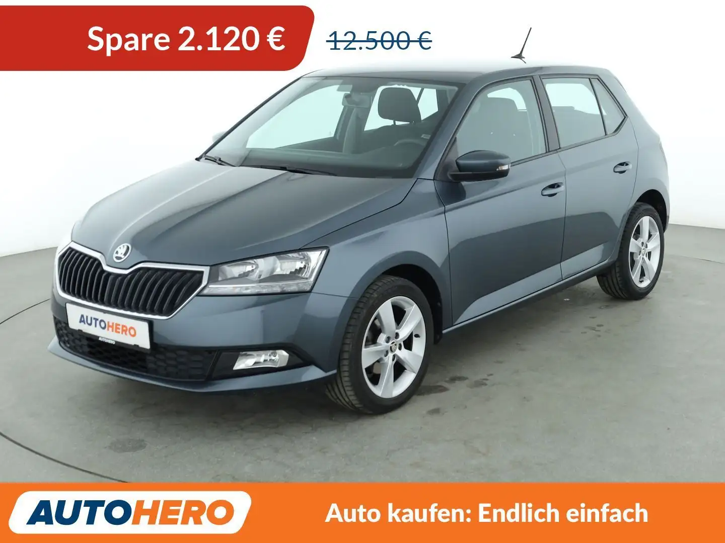 Skoda Fabia 1.0 MPI Cool Plus*PDC*SHZ*KLIMA* Grau - 1