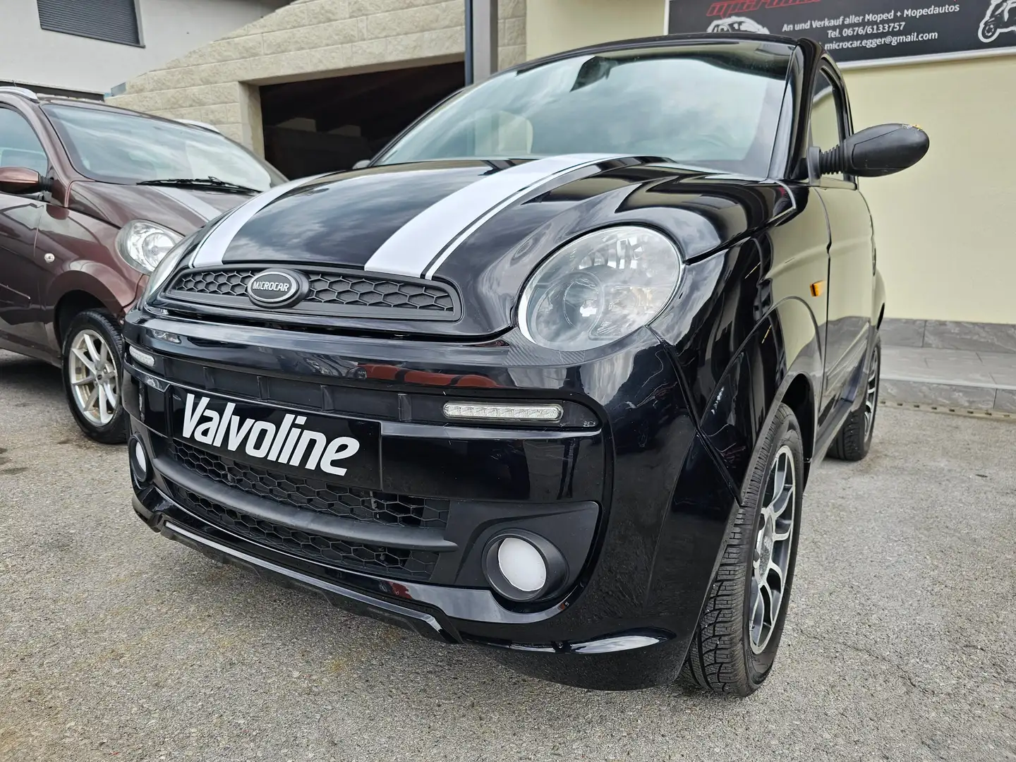 Microcar Due Plus DCI Motor 35.000KM Schwarz - 1