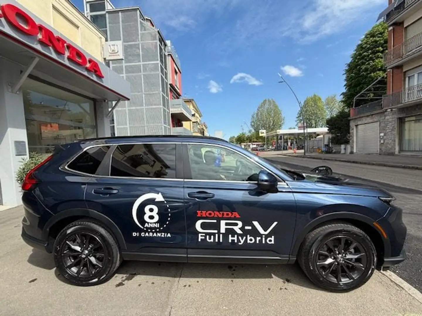 Honda CR-V 2.0 Hev eCVT Advance AWD 𝗔𝗭𝗜𝗘𝗡𝗗𝗔𝗟𝗘 Blau - 2