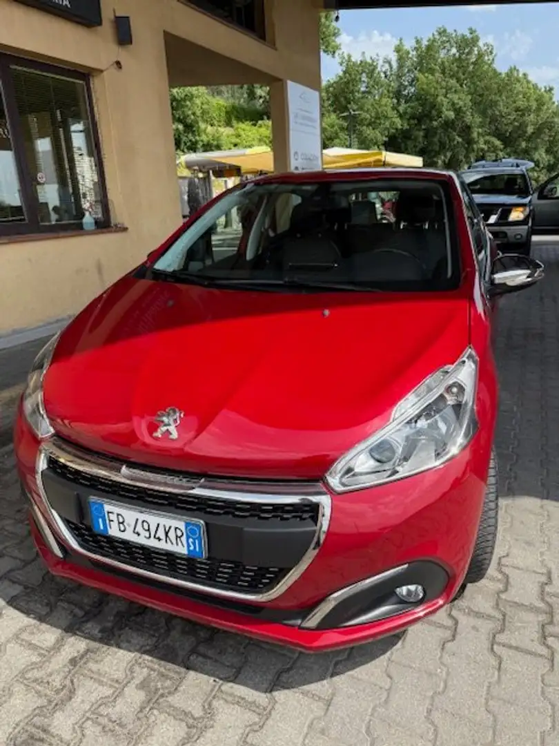 Peugeot 208 208 I 2015 5p 1.2 puretech t Allure s Rosso - 2