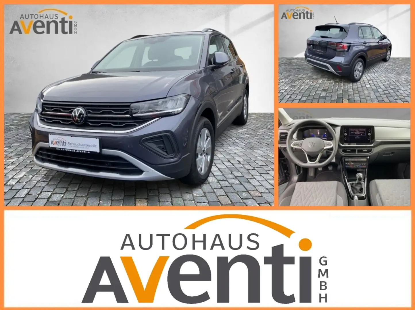 Volkswagen T-Cross Life *ACC*Lane Assist*Navi*LED*PDC*Apple* Gris - 1
