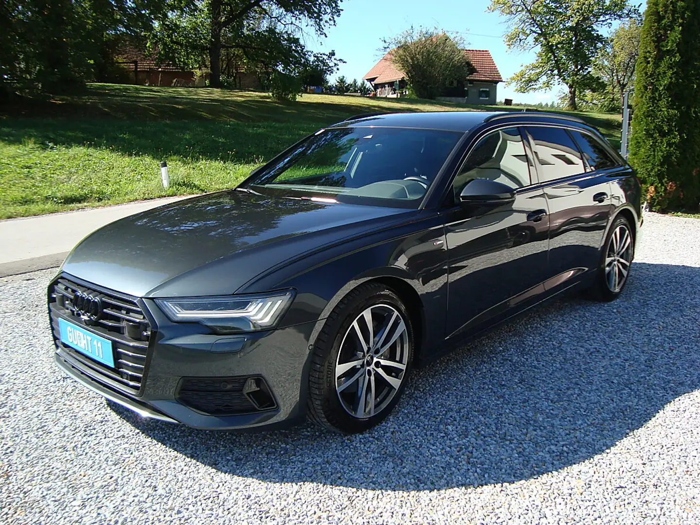Audi A6 Avant 45 TDI quattro S-Line HD-Matrix AHV 1-Han... Grau - 2