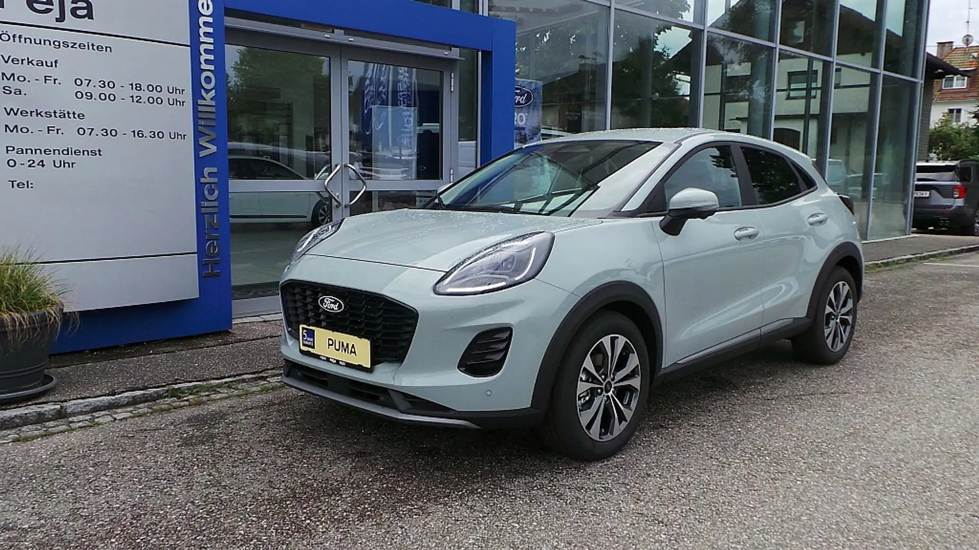 Ford Puma 1,0 EcoBoost Hybrid Titanium Gris - 1