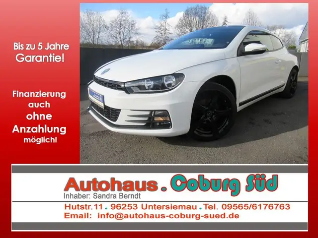 Volkswagen Scirocco DACH und ALU schwarz TEILLEDER SHZG TEM