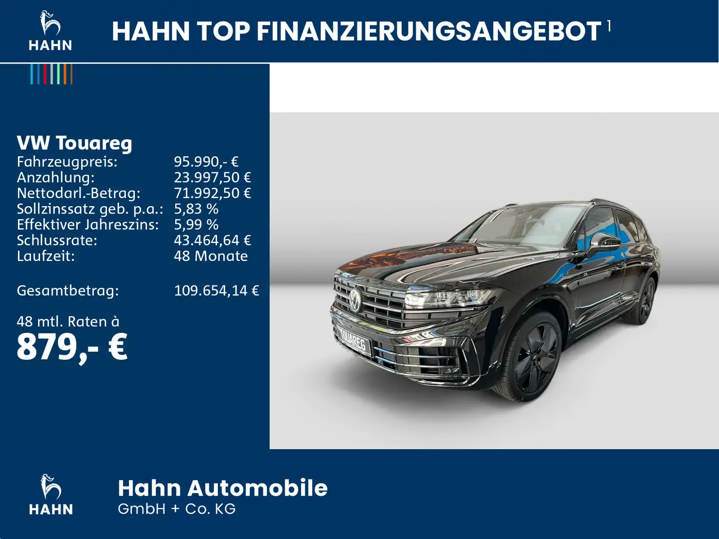 Volkswagen Touareg TOUAREG "R" 8-FACH-BEREIFT DYNAUDIO AKH PLUS PA. Schwarz - 2