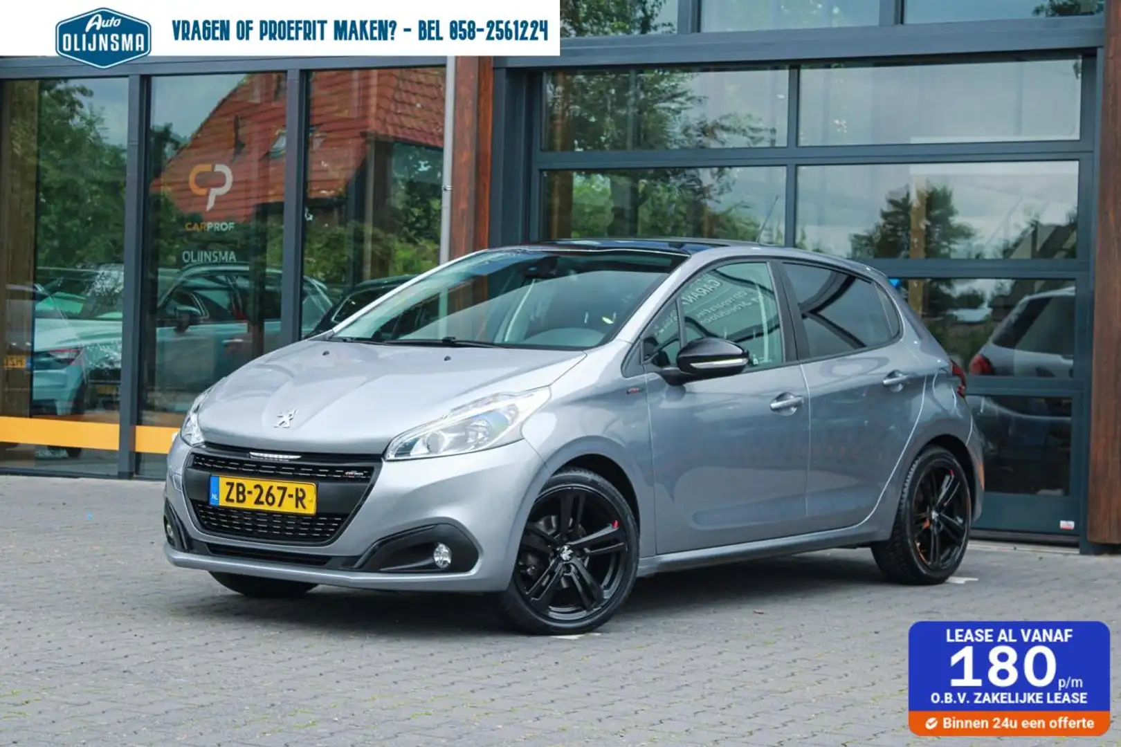 Peugeot 208 1.2 PureTech GT-Line|Trekhaak|Pano|Camera|Navi Gri - 1