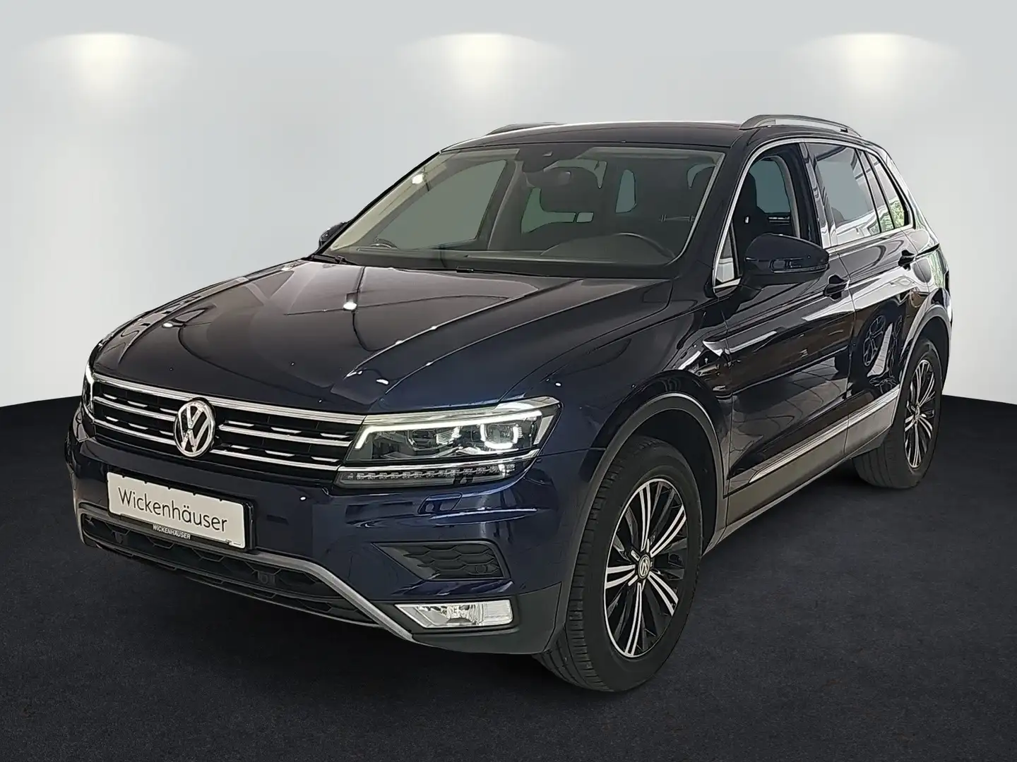 Volkswagen Tiguan 1.4 TSI BMT 4Motion ACT Highline ACC+LED Blauw - 2