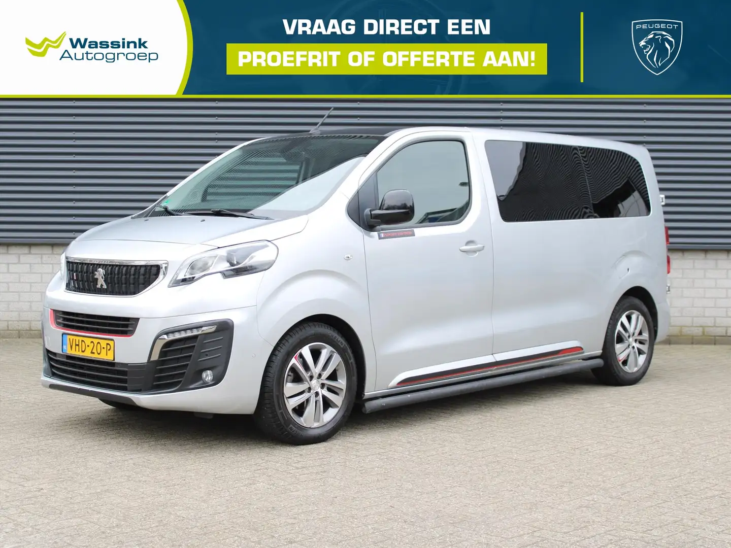 Peugeot Expert S 150 pk 3-zits Sport Edition I Navigatie I Camera Grey - 1