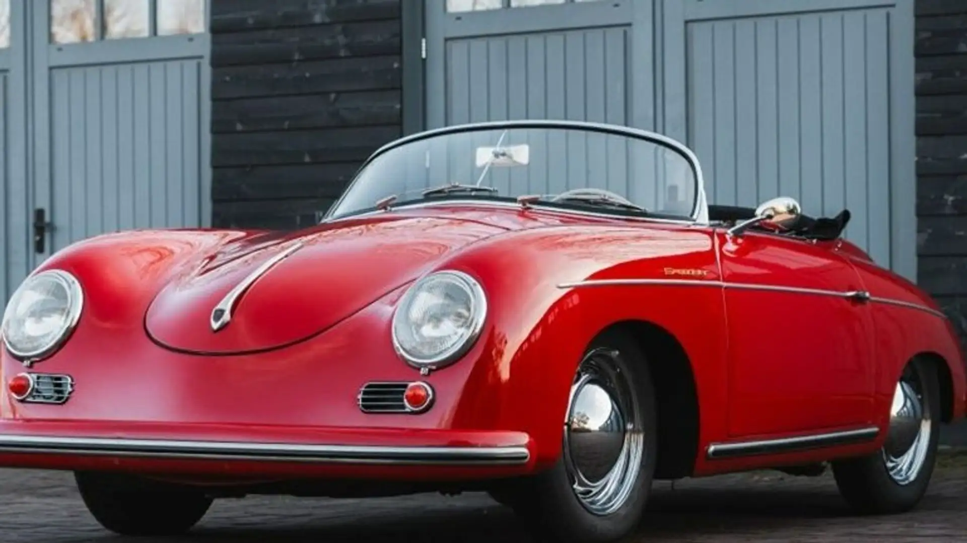 Porsche 356 1500 Speedster Красный - 2