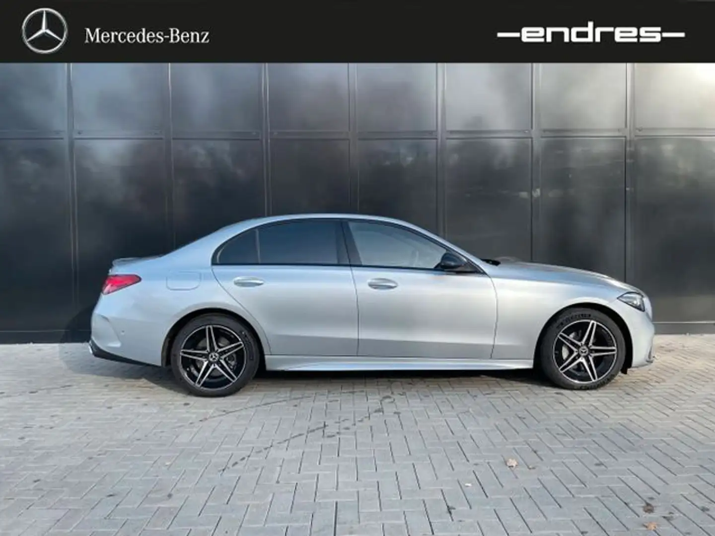 Mercedes-Benz C 300 de 4Matic AMG +LED+MBUX+PANO+KEYLESS+ Argent - 2