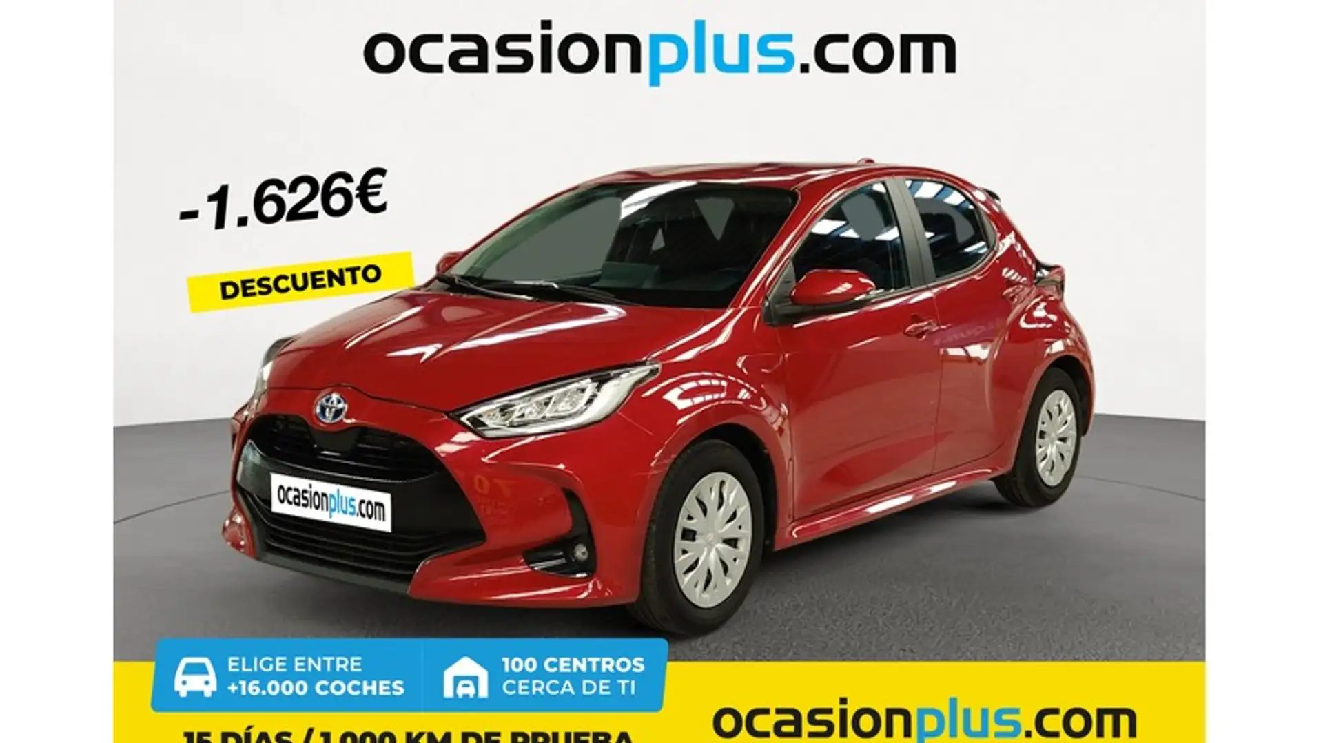 Toyota Yaris 120H 1.5 Business Plus Rojo - 1
