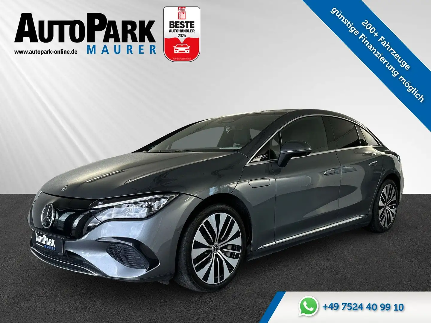 Mercedes-Benz EQE 350 Advanced Plus*Pano*SOH 96,7% Gris - 1