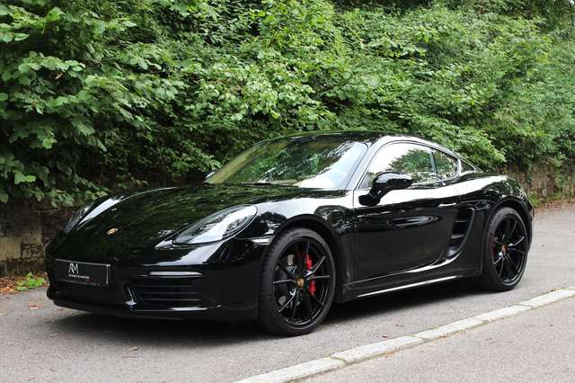 Porsche Cayman 718 Cayman S Schalter | Schwarz/Beige | Approved