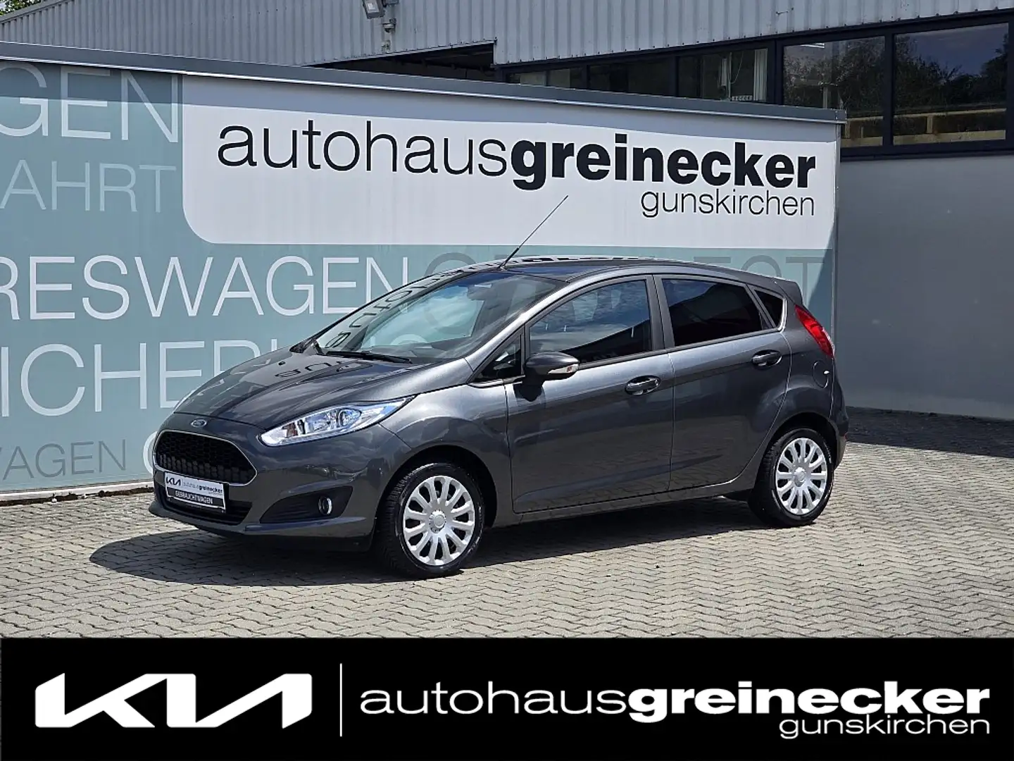 Ford Fiesta Trend 1,25 Gris - 1