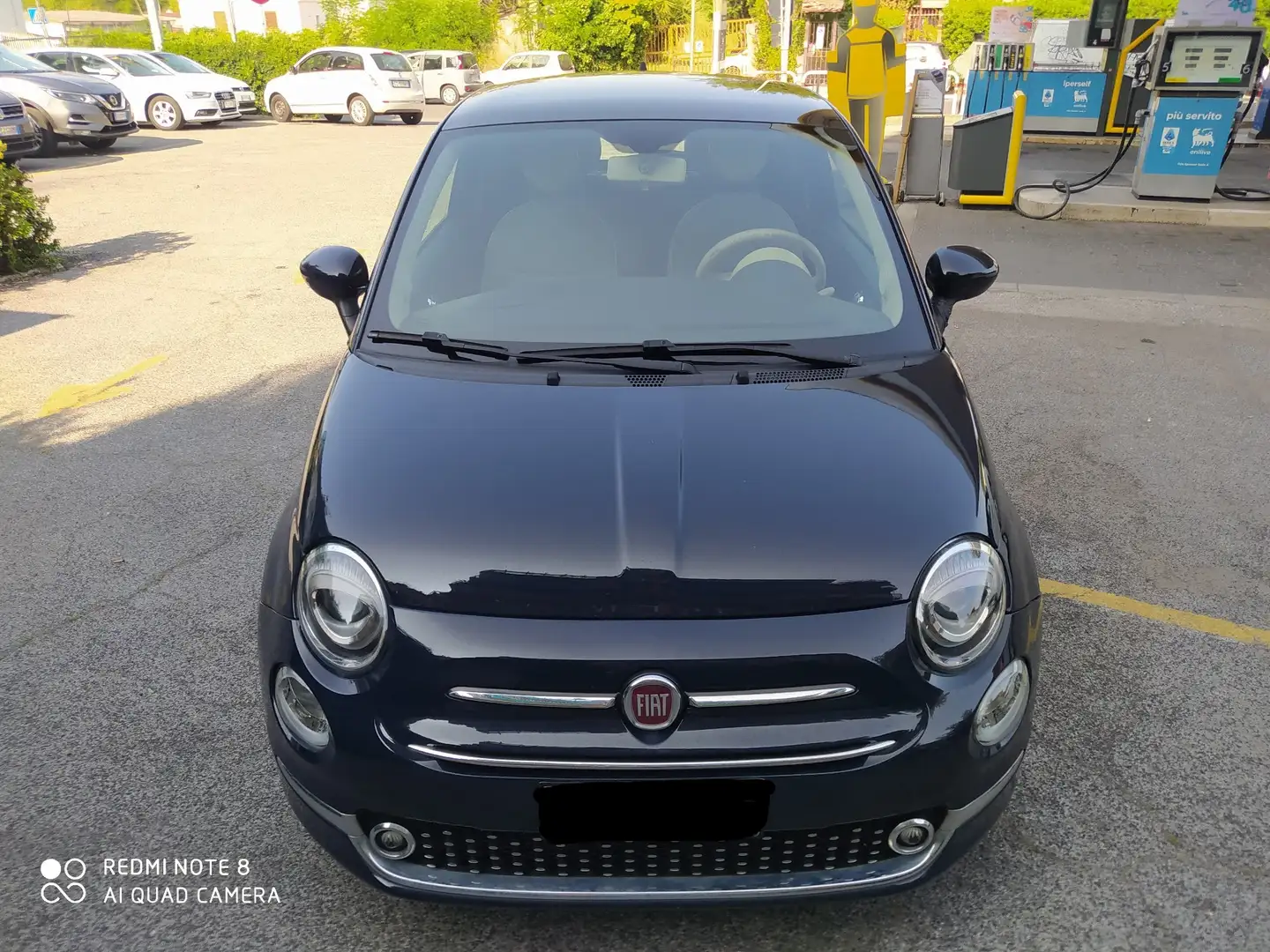 Fiat 500 500 1.2 easypower Lounge GPL DEL 10/2021 Bleu - 1
