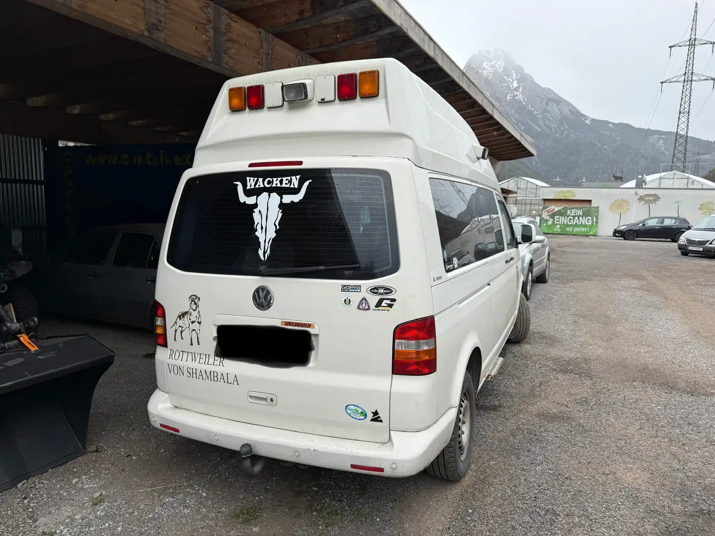 Volkswagen T5 T5 TDI 4 MOTI Kleinbus Weiß - 2