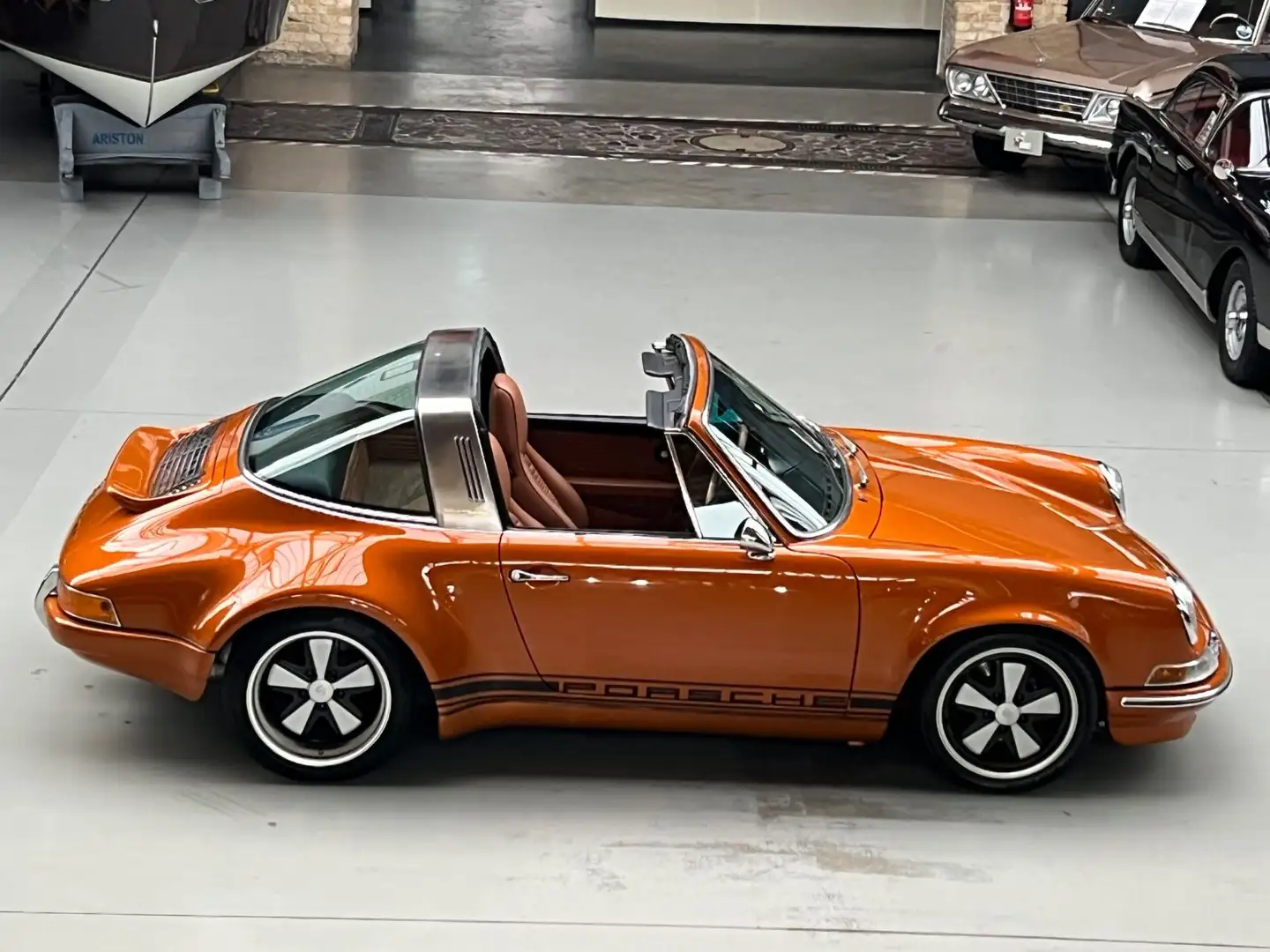 Porsche 964 C2 Targa H-Kennzeichen/Klima/Backdate/Singer Orange - 1