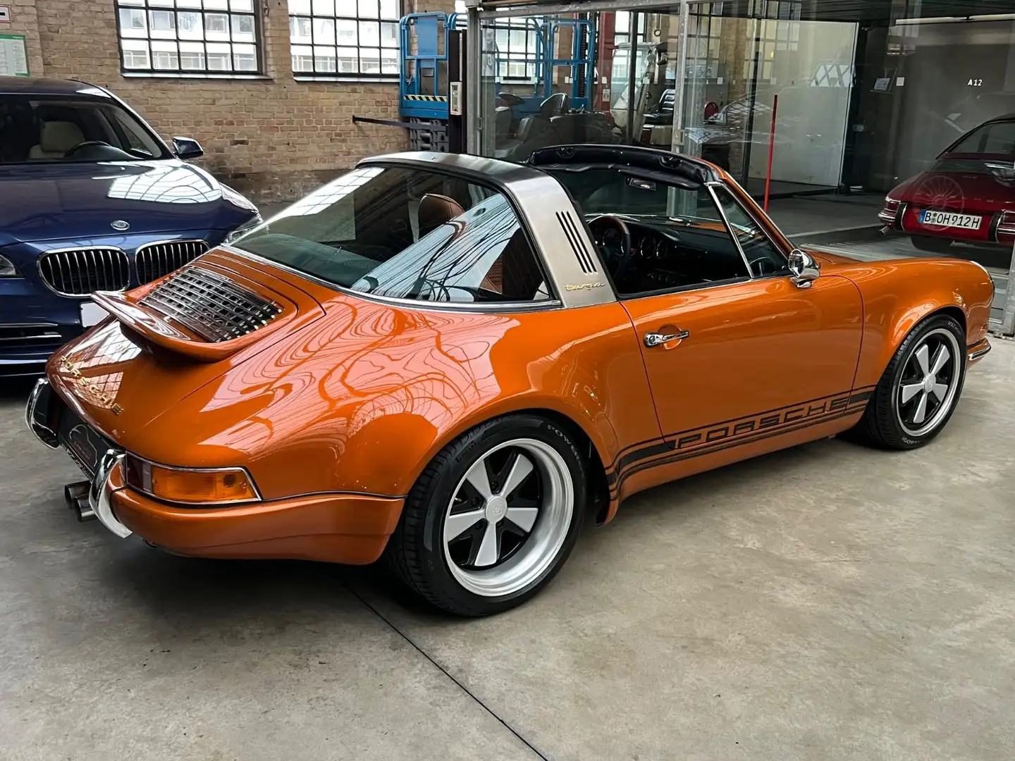 Porsche 964 C2 Targa H-Kennzeichen/Klima/Backdate/Singer Orange - 2