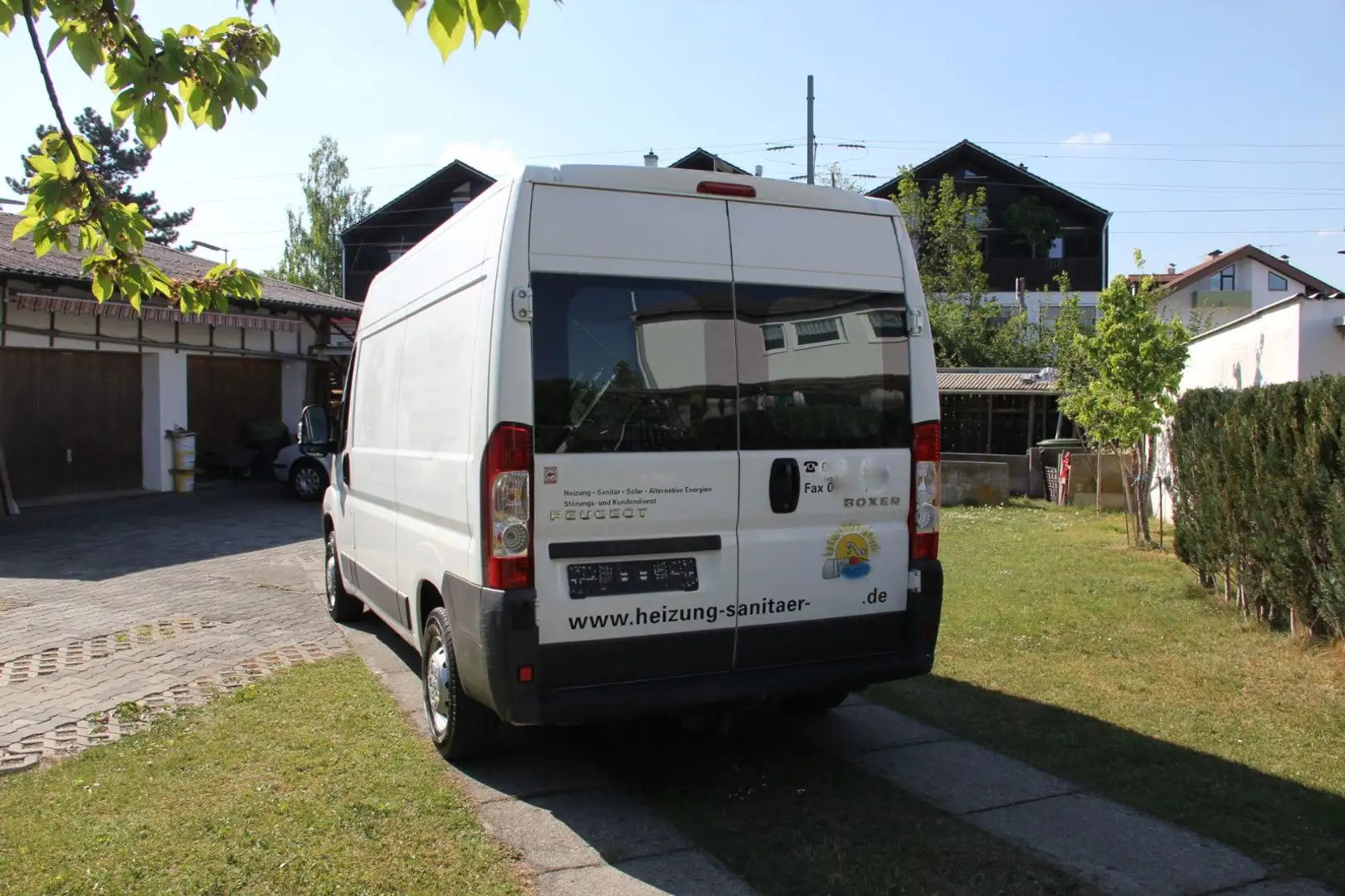 Peugeot Boxer  H 2  Lang 2  Klima AHK Weiß - 2