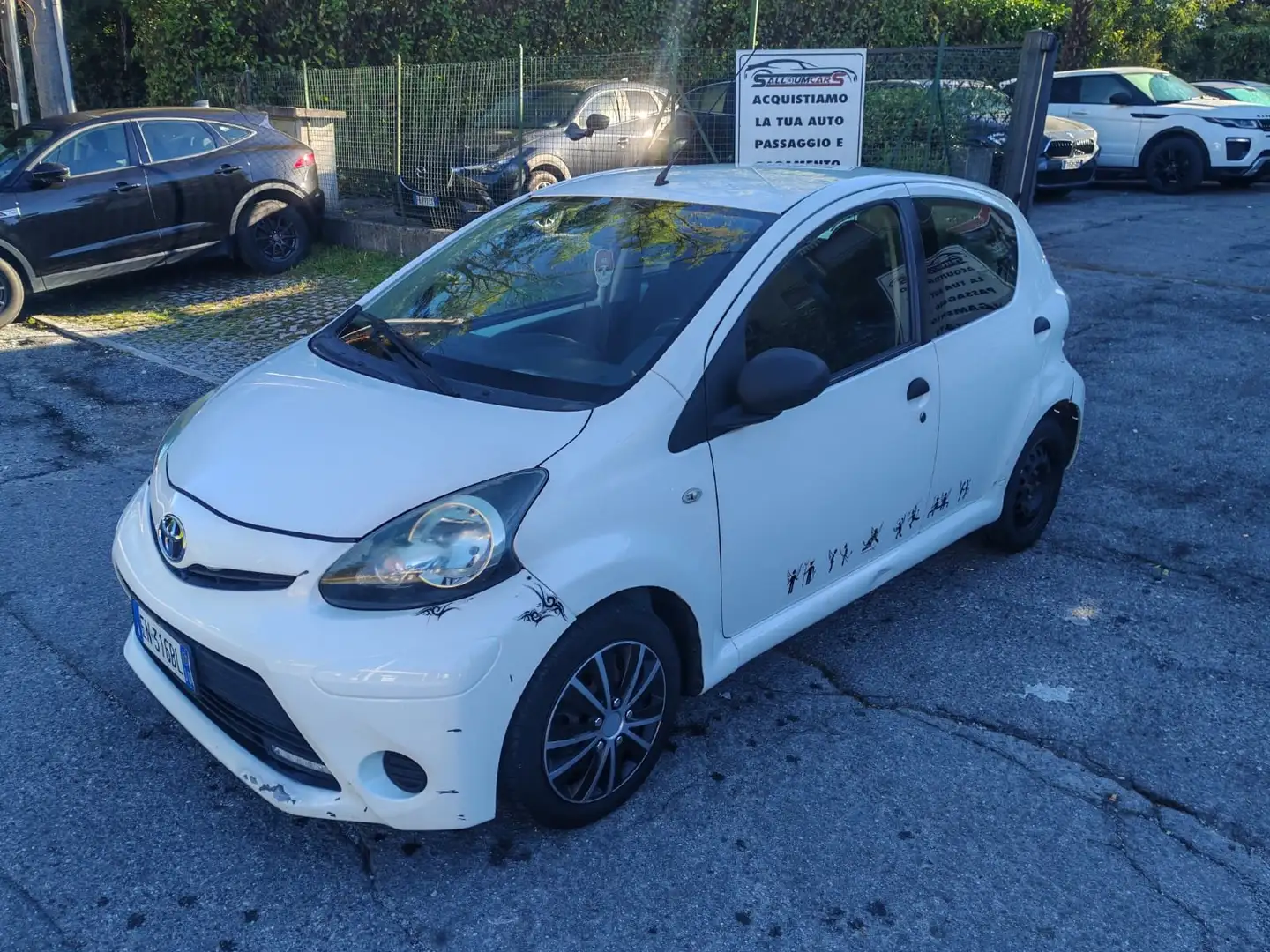 Toyota Aygo Aygo I 2012 5p 1.0 Active connect Bianco - 1