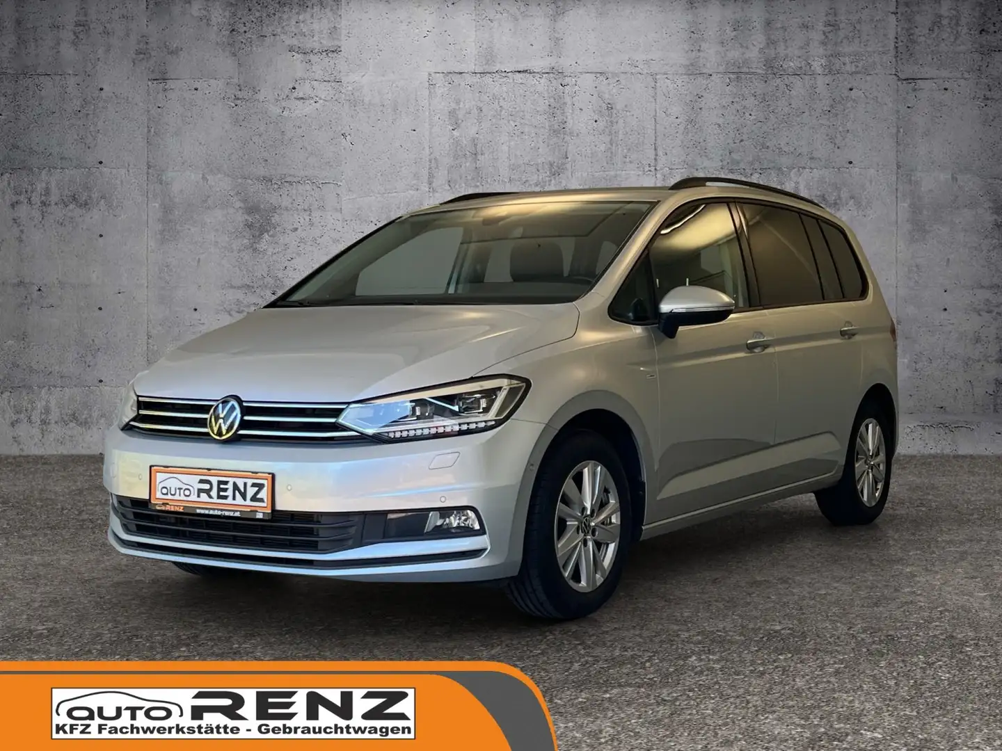 Volkswagen Touran Alcantara-Sportsitze, LED, AHK, viele Extras,.... Silber - 1