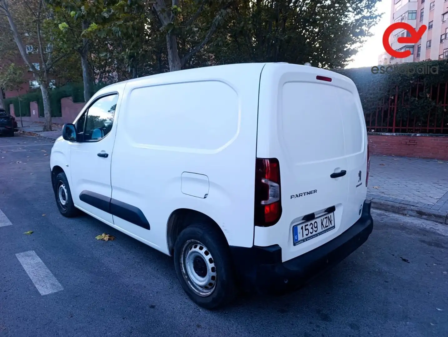 Peugeot Partner Pro Standard 600kg BlueHDi 73kW Blanc - 2