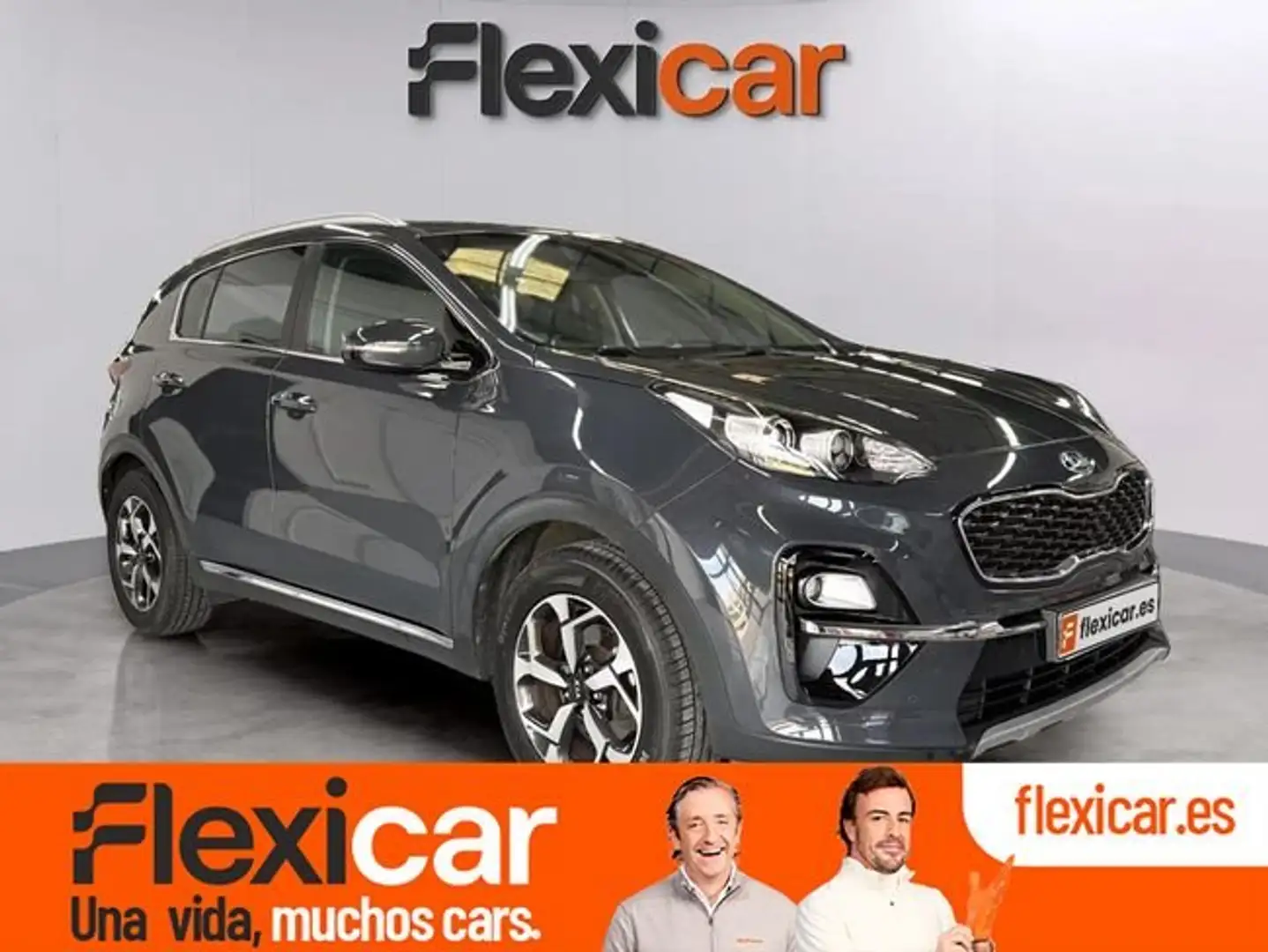 Kia Sportage 1.6 T-GDi HEV Business 4x4 239 Gris - 1